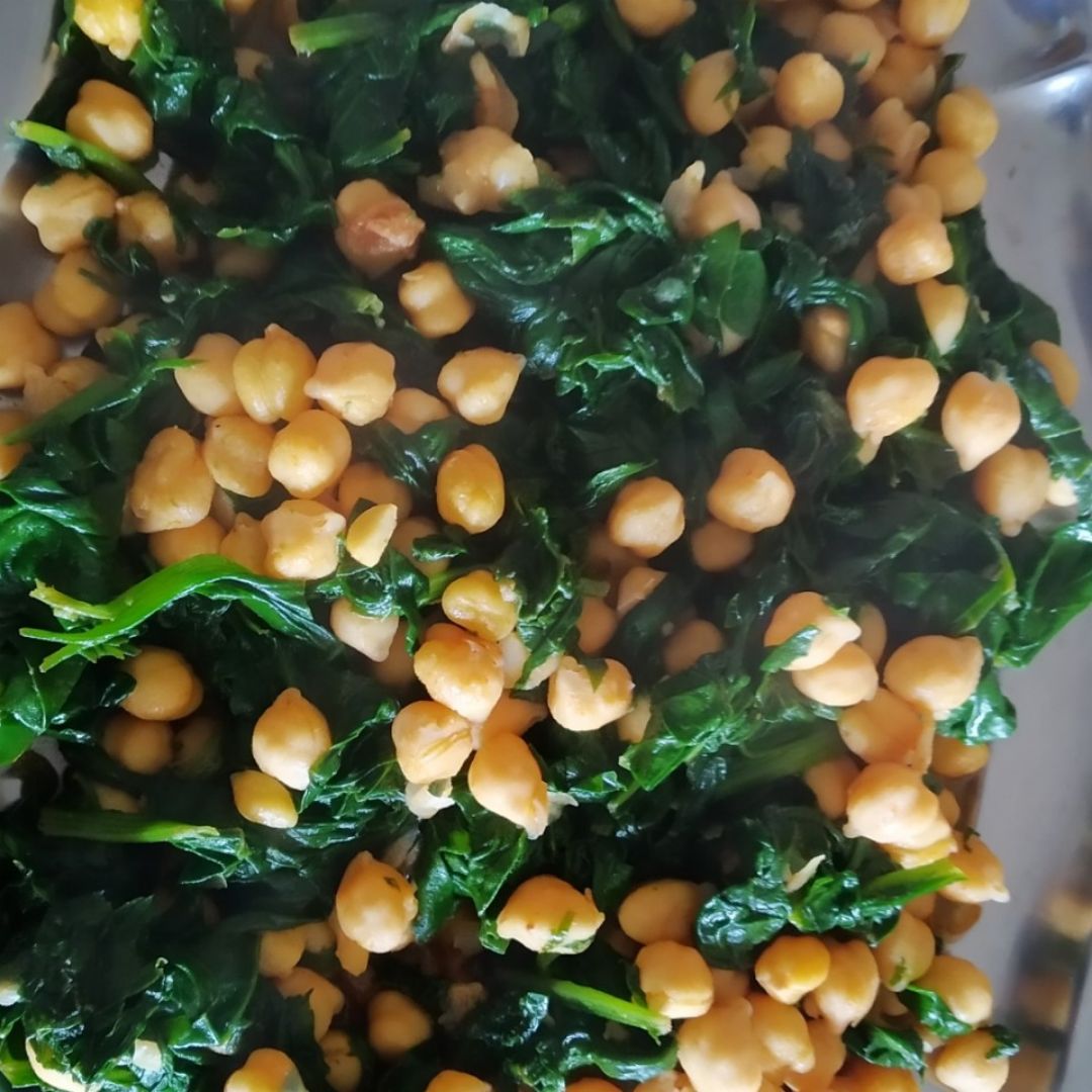 Garbanzos con espinacas Garbanzos con espinacas