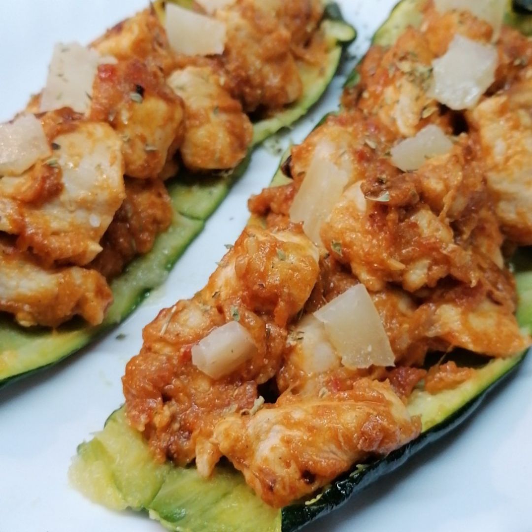 Calabacin relleno Calabacin relleno