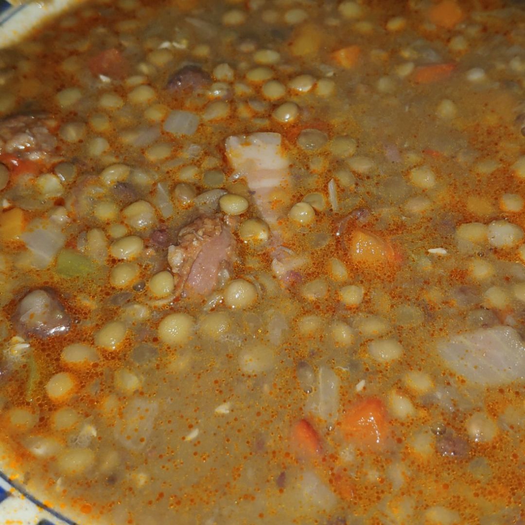 Lentejas suaves y tiernas Lentejas suaves y tiernas