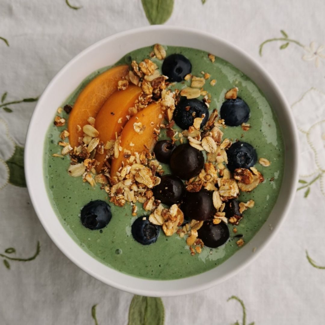 Bowl de espirulina verde💚 Paso 1 Bowl de espirulina verde💚 Paso 1