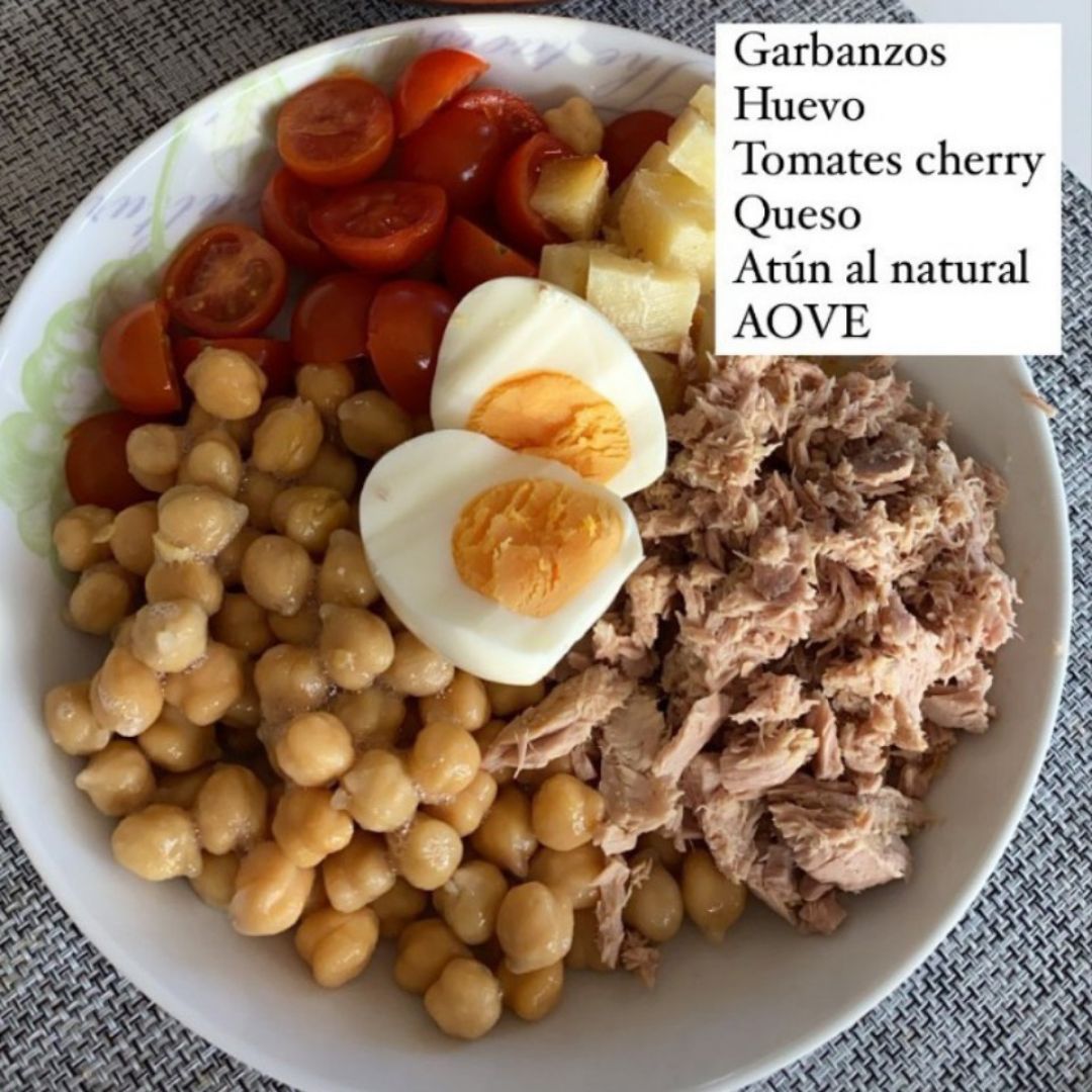 Ensalada de garbanzos 