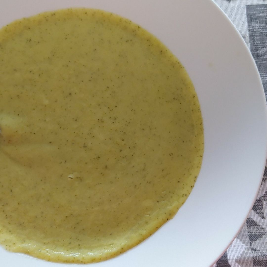 Crema de brócoli con roquefort Crema de brócoli con roquefort