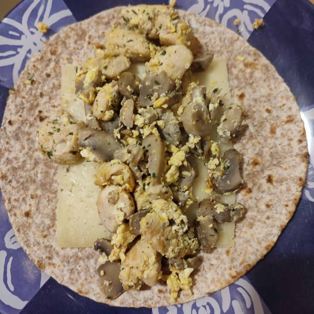 Fajitas de pavo y champiñones Paso 4 Fajitas de pavo y champiñones Paso 4