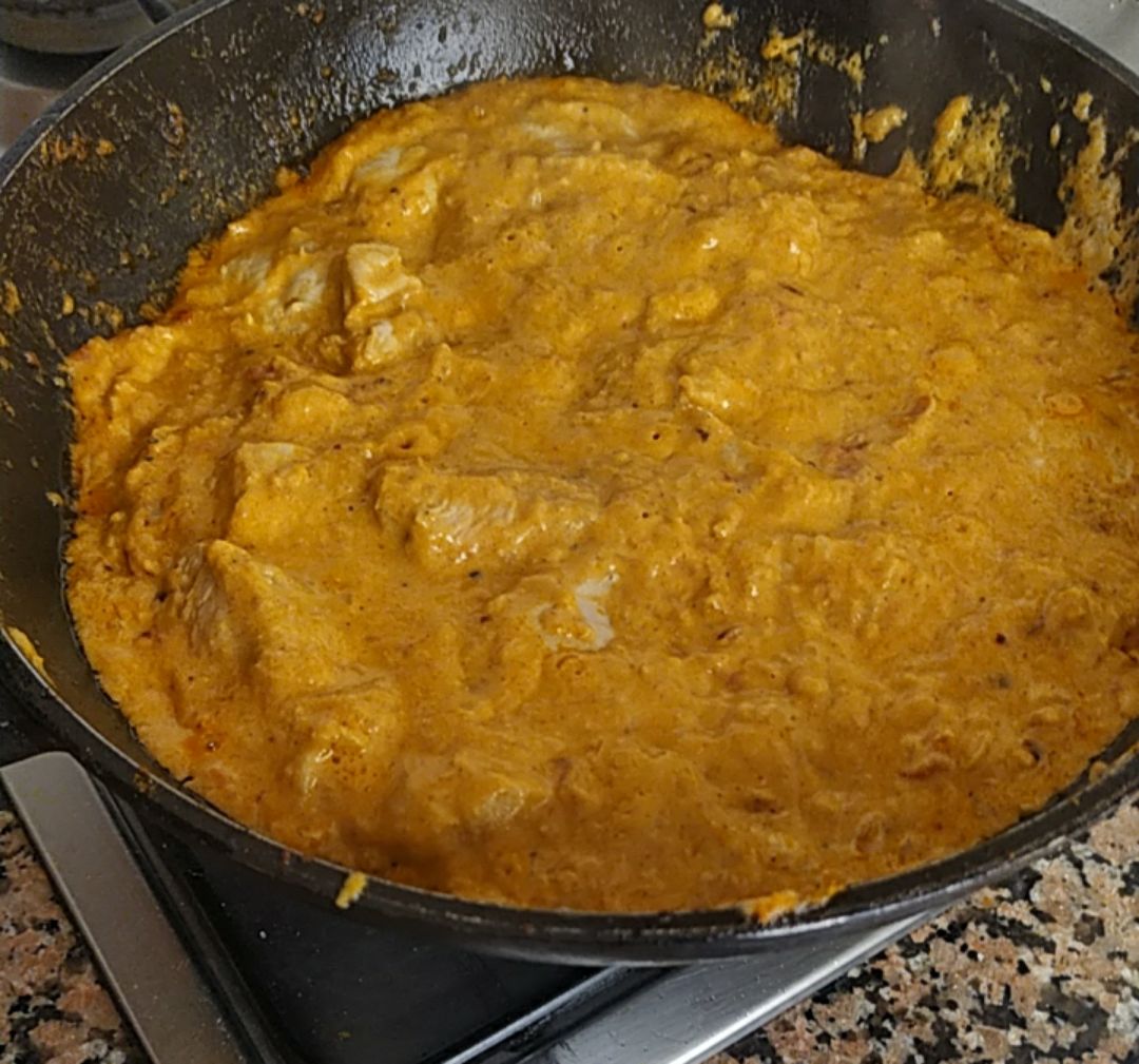 Pollo al curry Paso 3 Pollo al curry Paso 3