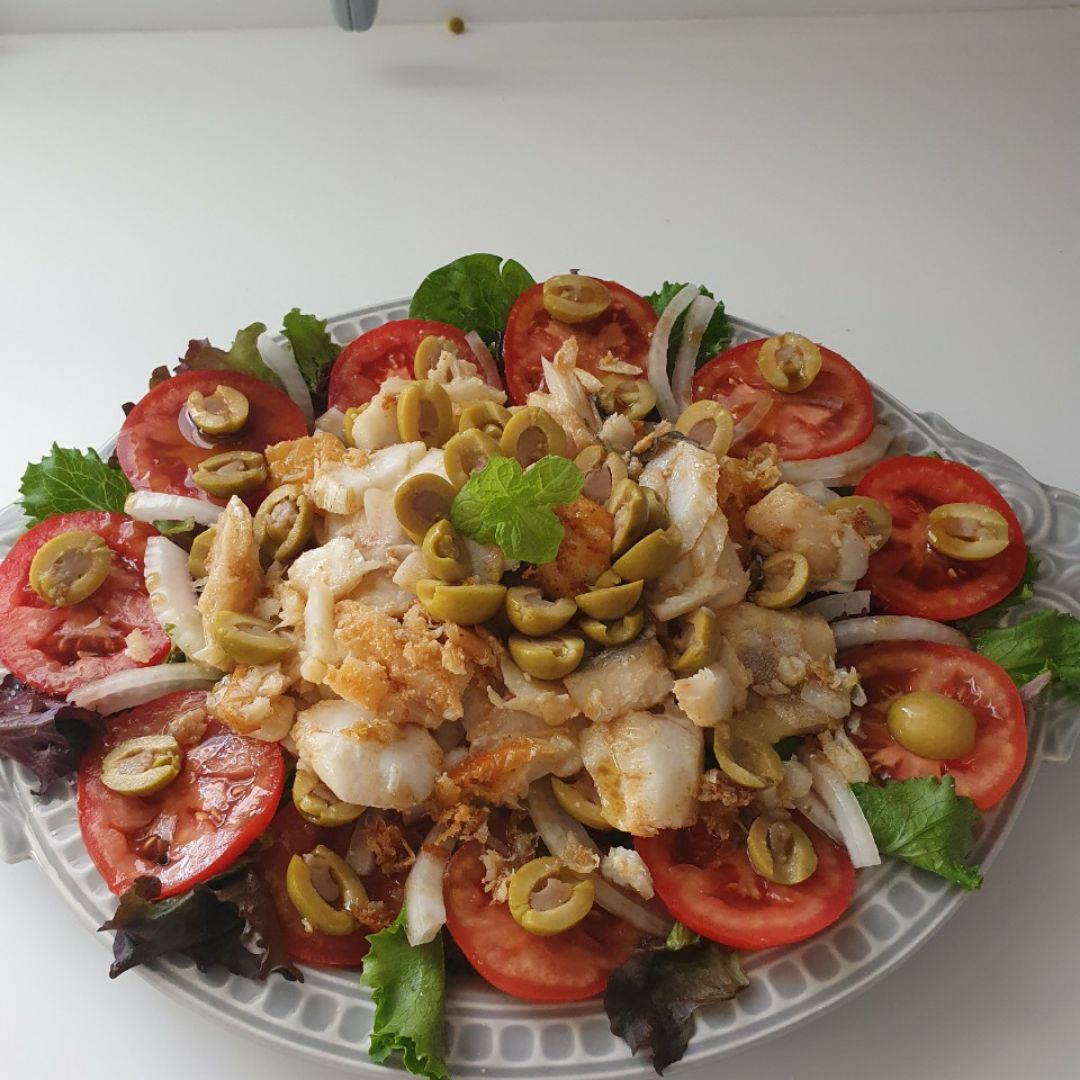 Ensalada de bacalao  