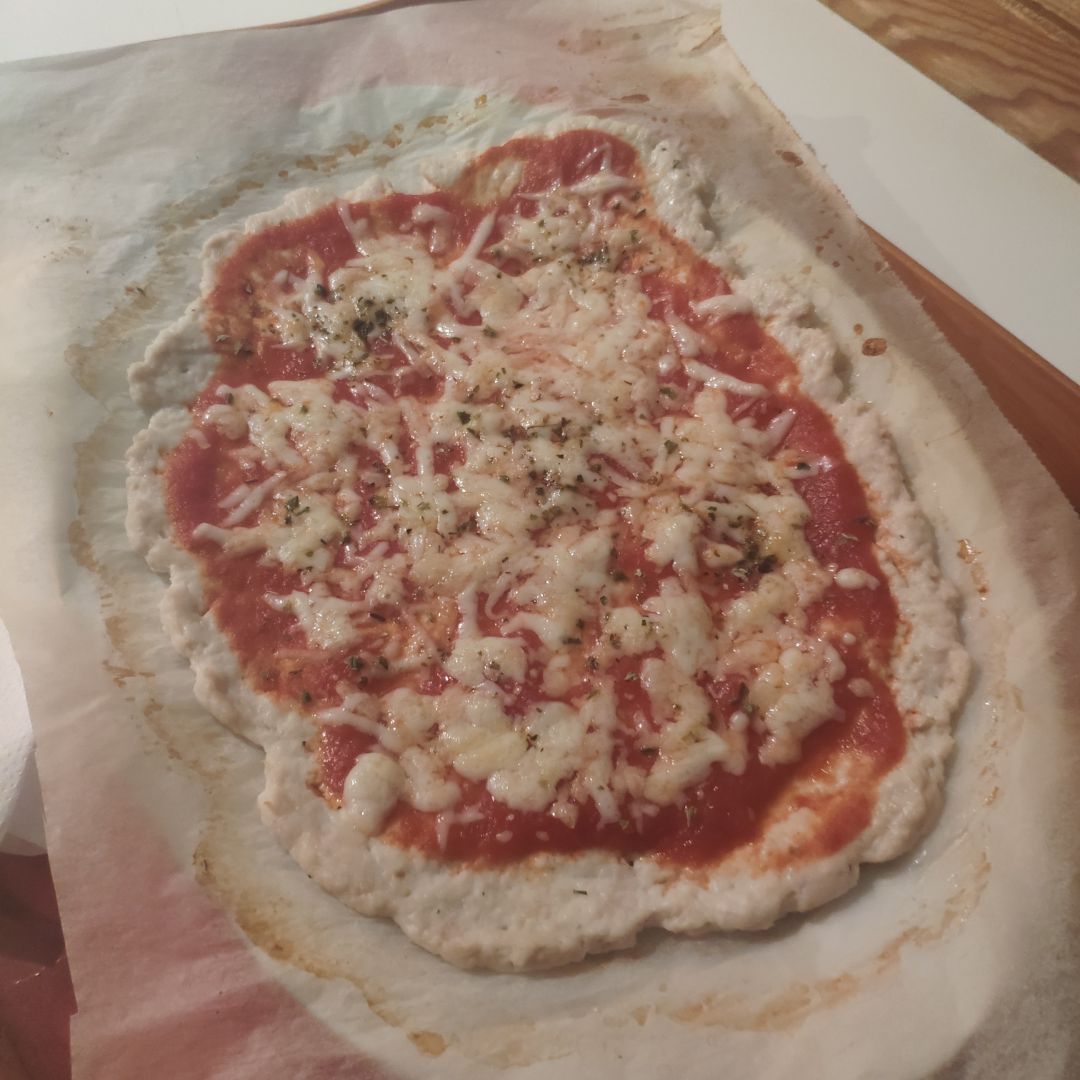 Masa de pizza de pollo Masa de pizza de pollo