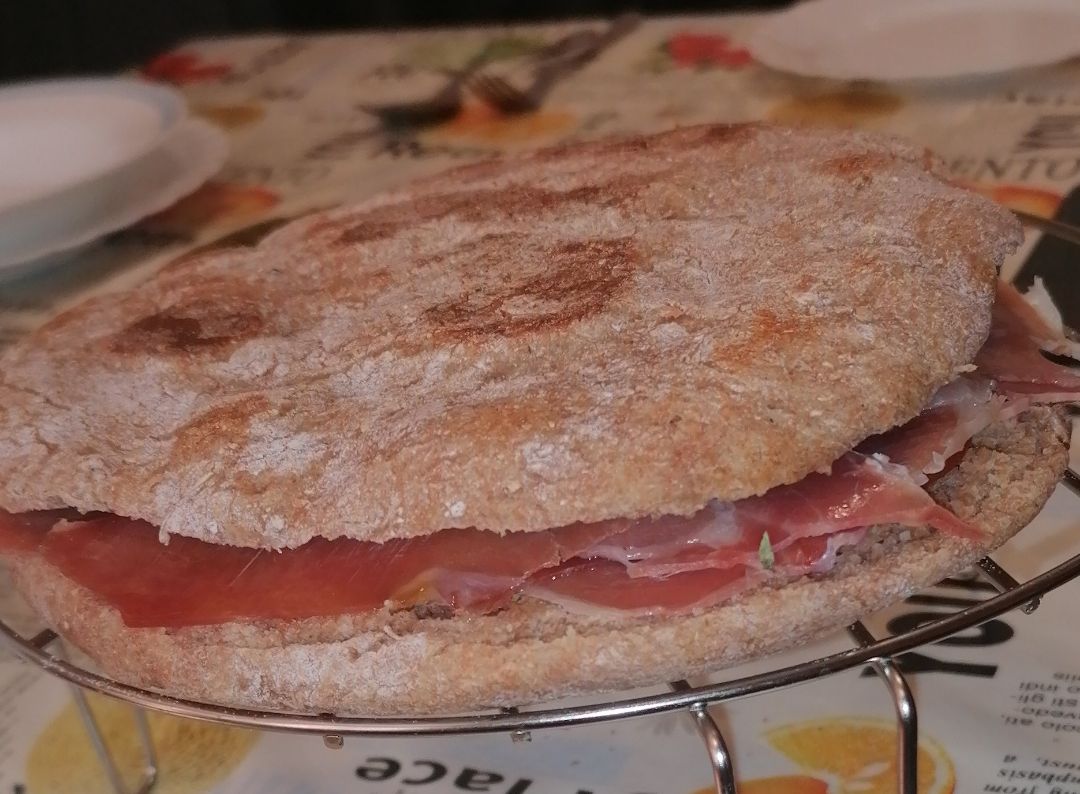 Pan integral en sarten Paso 5 Pan integral en sarten Paso 5