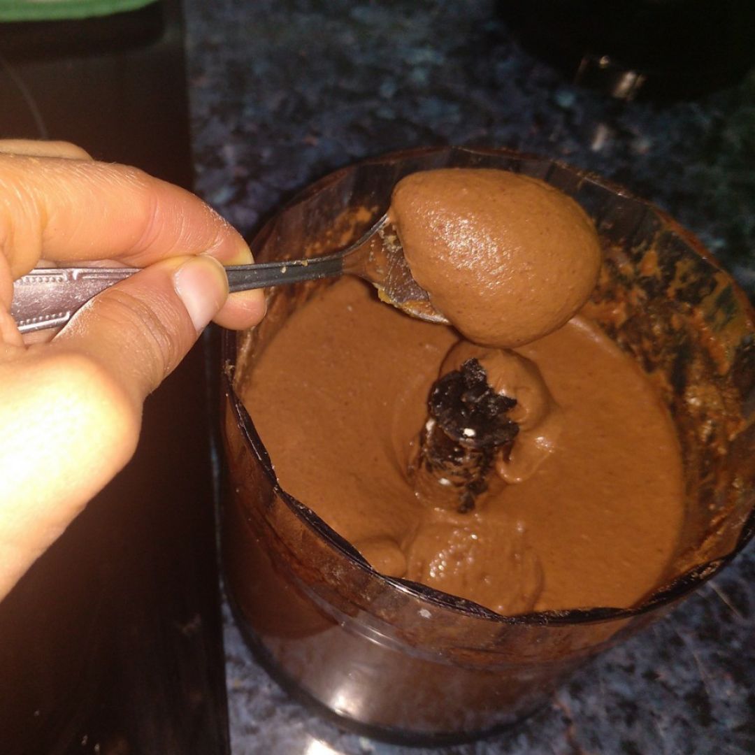 Brownie de alubias. Receta de Violeta West @viomwest Paso 2 Brownie de alubias. Receta de Violeta West @viomwest Paso 2
