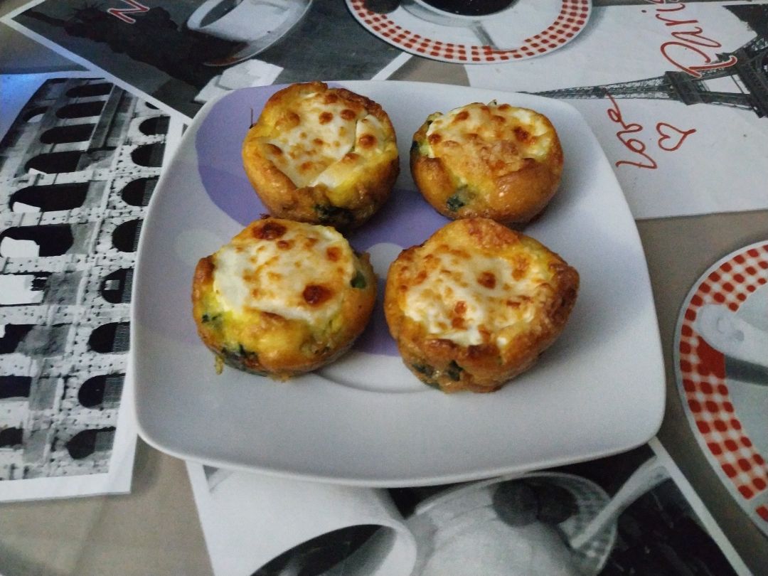 Muffins salados de verduras Muffins salados de verduras