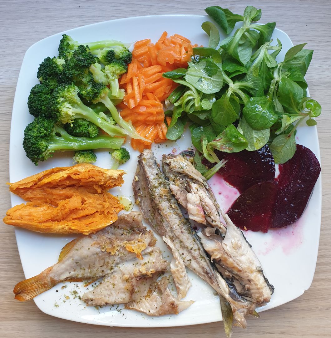 Ensalada con caballa