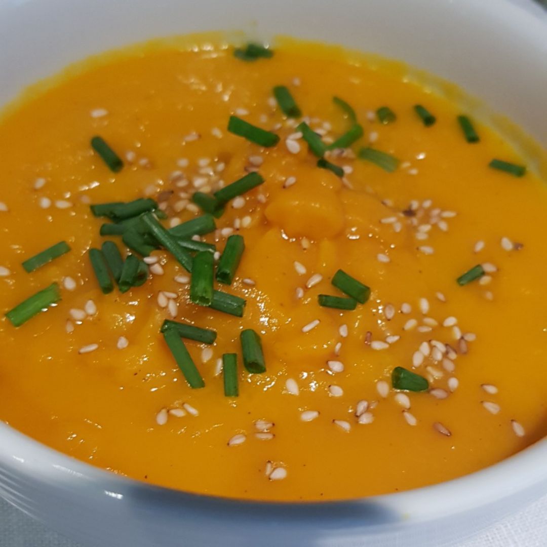 Crema de calabaza y zanahoria Crema de calabaza y zanahoria