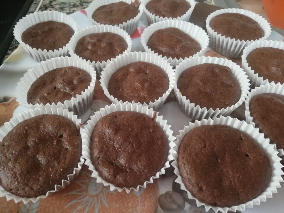 Magdalenas de chocolate🍫 Magdalenas de chocolate🍫
