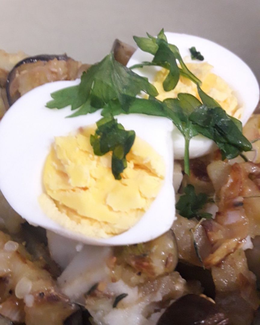 🍜 Wok de verduras, batata y huevo 🍜 Wok de verduras, batata y huevo