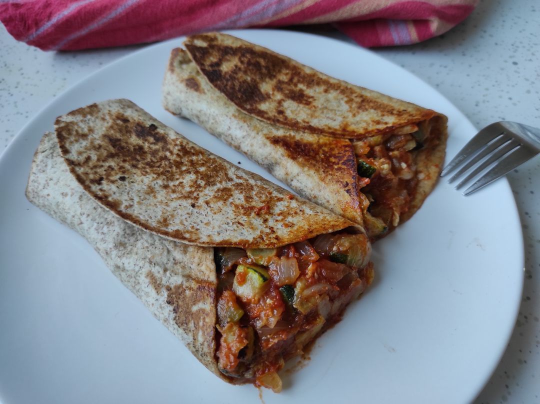 Burritos de verdura