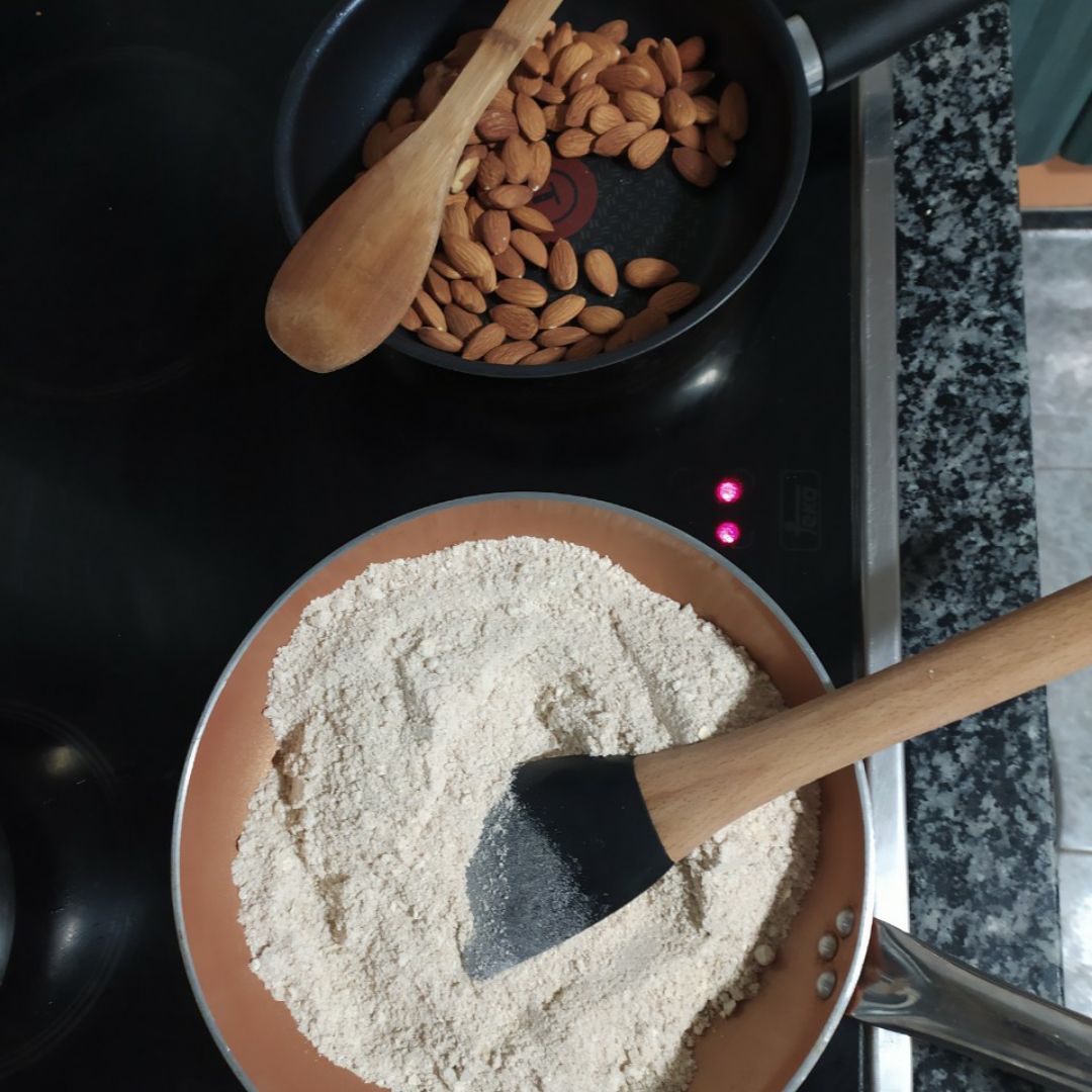 POLVORONES DE LIMÓN 🍋 Paso 1 POLVORONES DE LIMÓN 🍋 Paso 1