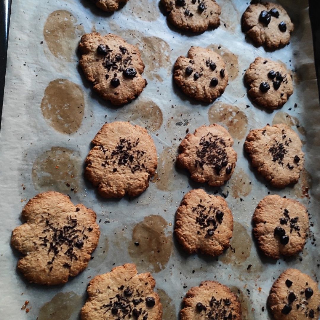 Galletas avena choco Paso 2 Galletas avena choco Paso 2