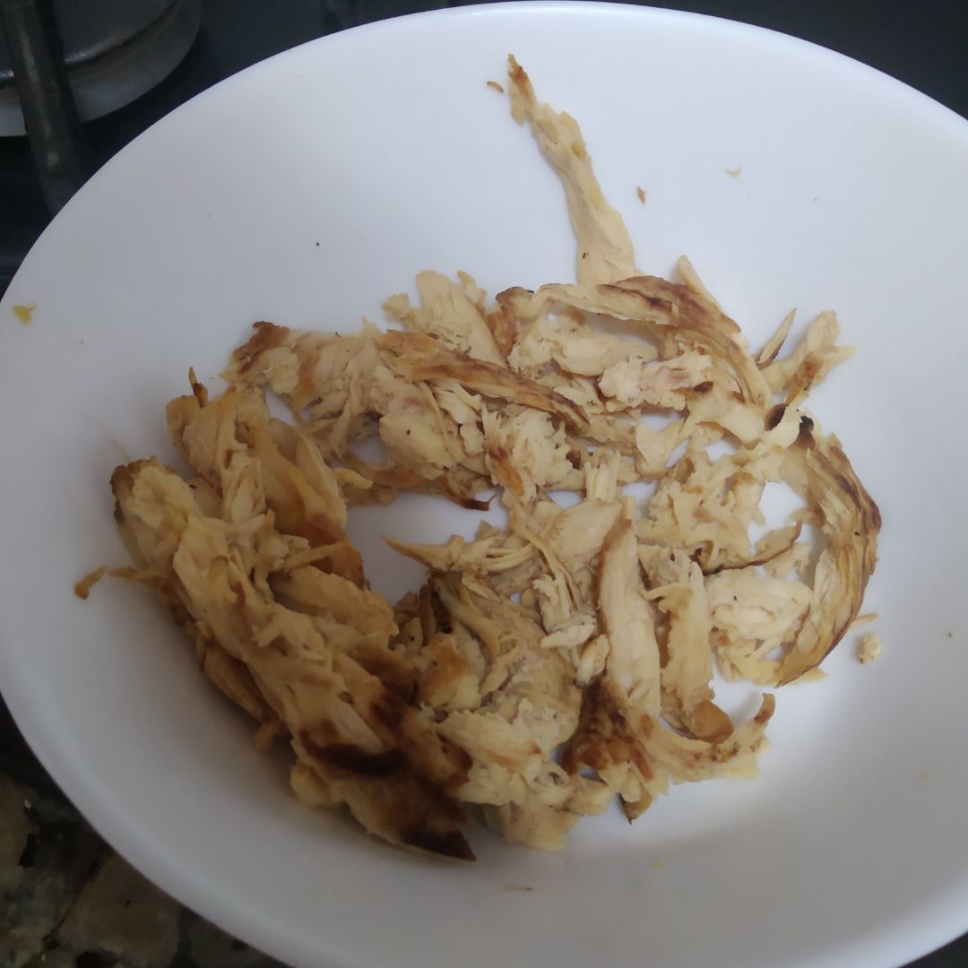 Lasaña rellena de calabaza y pollo 🎃 Paso 4 Lasaña rellena de calabaza y pollo 🎃 Paso 4