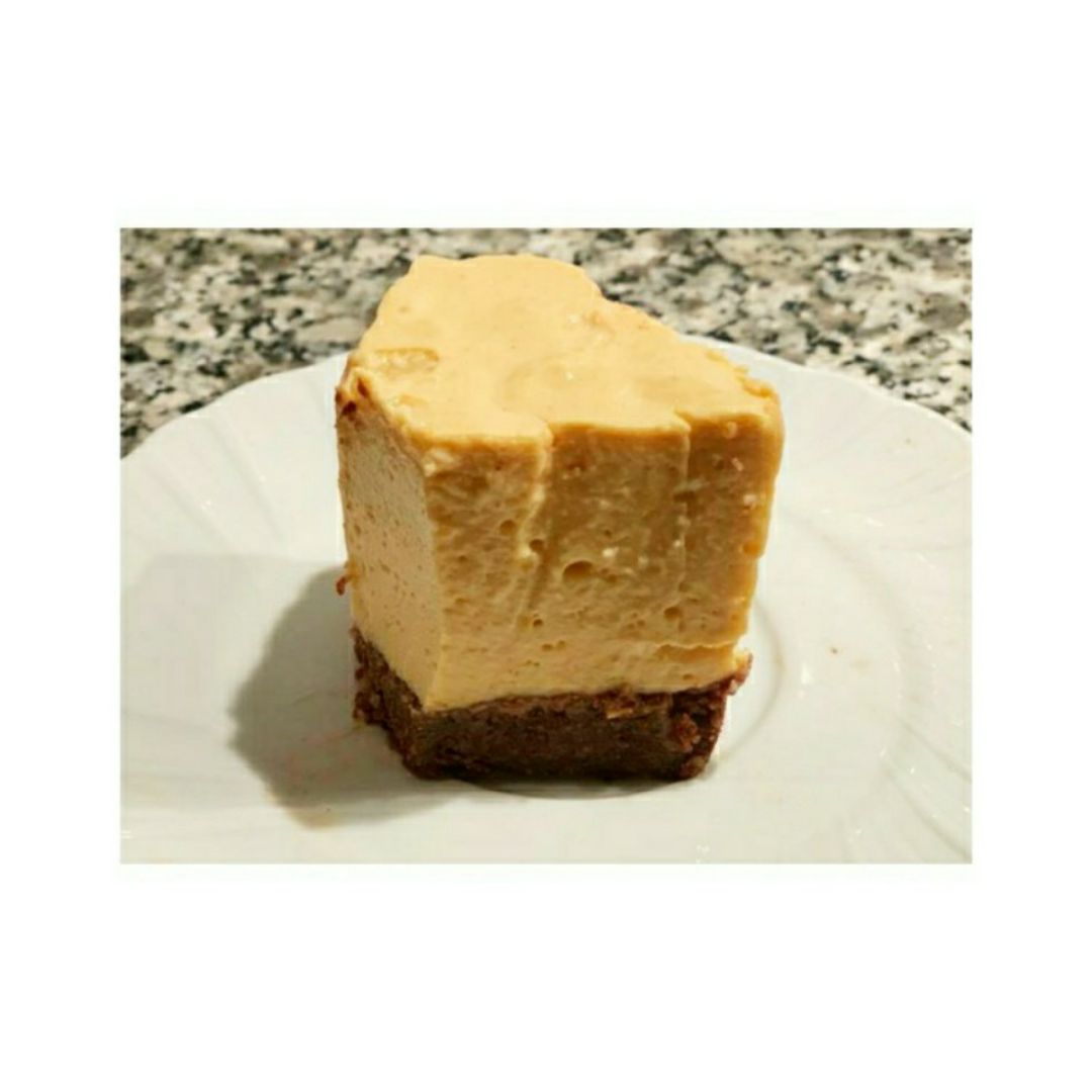 Cheesecake/mousse de caqui Cheesecake/mousse de caqui