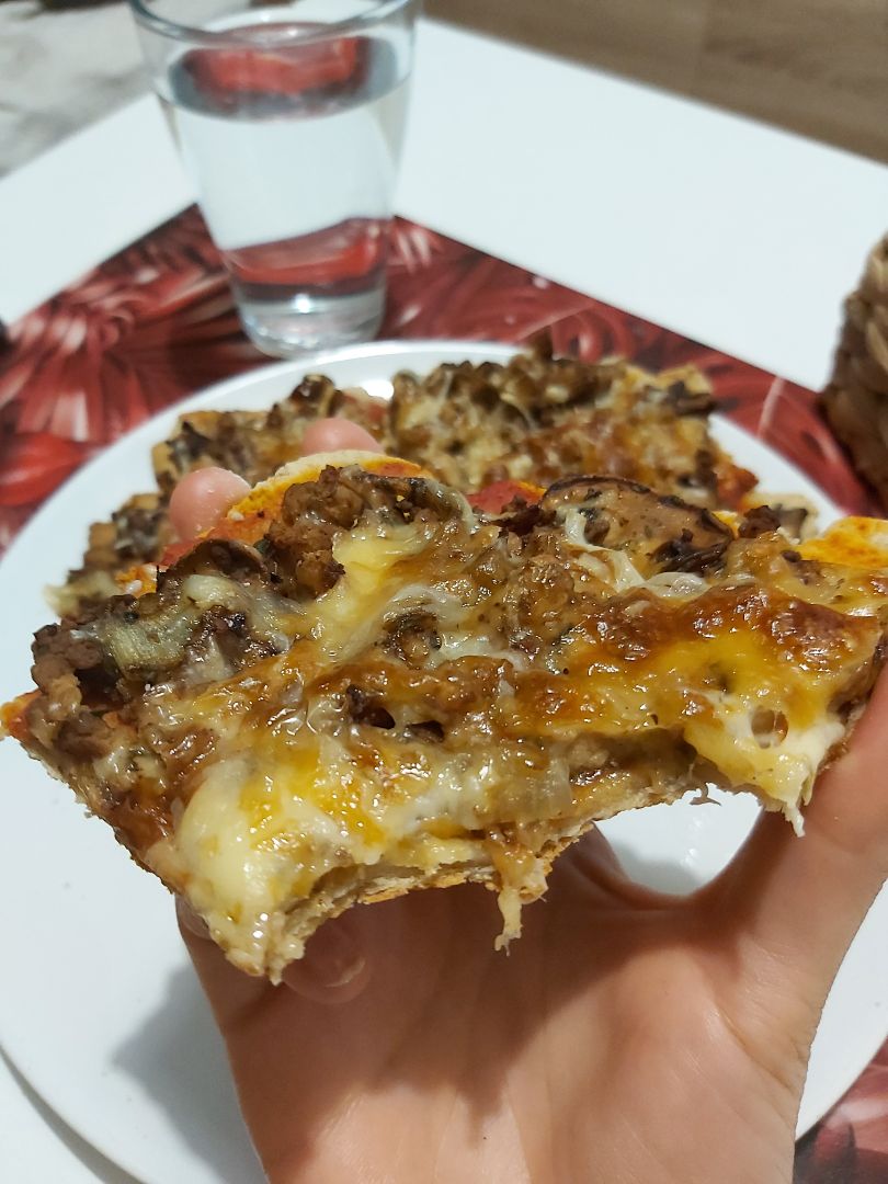 Pizza casera Pizza casera