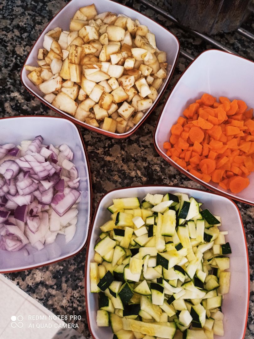 Lasaña de verduras y atún fresco Paso 0 Lasaña de verduras y atún fresco Paso 0