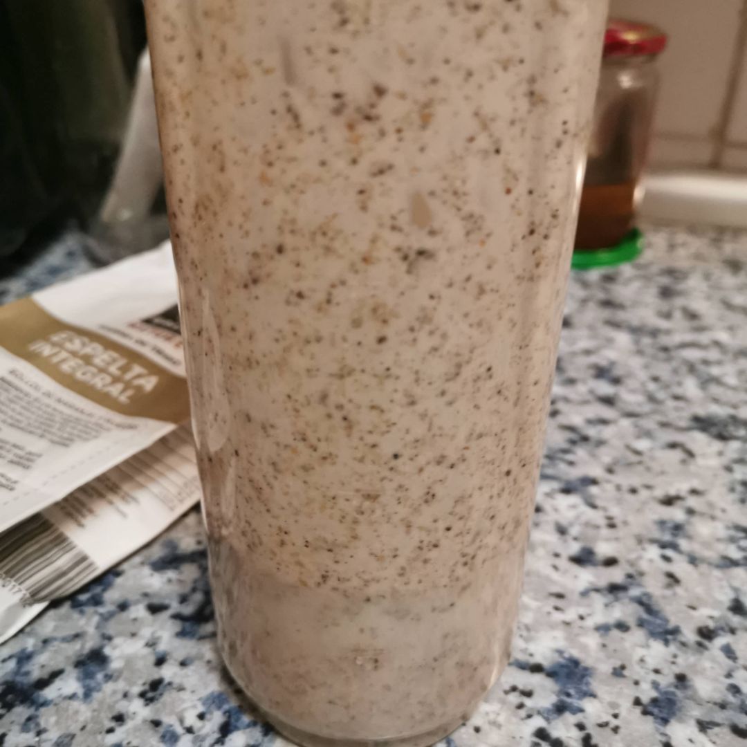 Pizza de espelta y semillas rápida sin amasado 😁 Paso 0 Pizza de espelta y semillas rápida sin amasado 😁 Paso 0