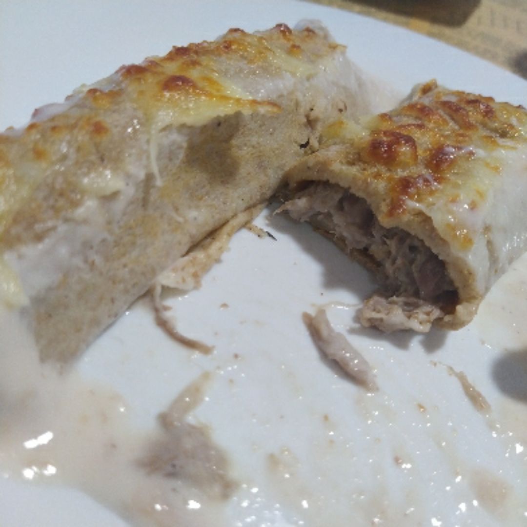 Canelones de crepes con pavo Paso 6 Canelones de crepes con pavo Paso 6