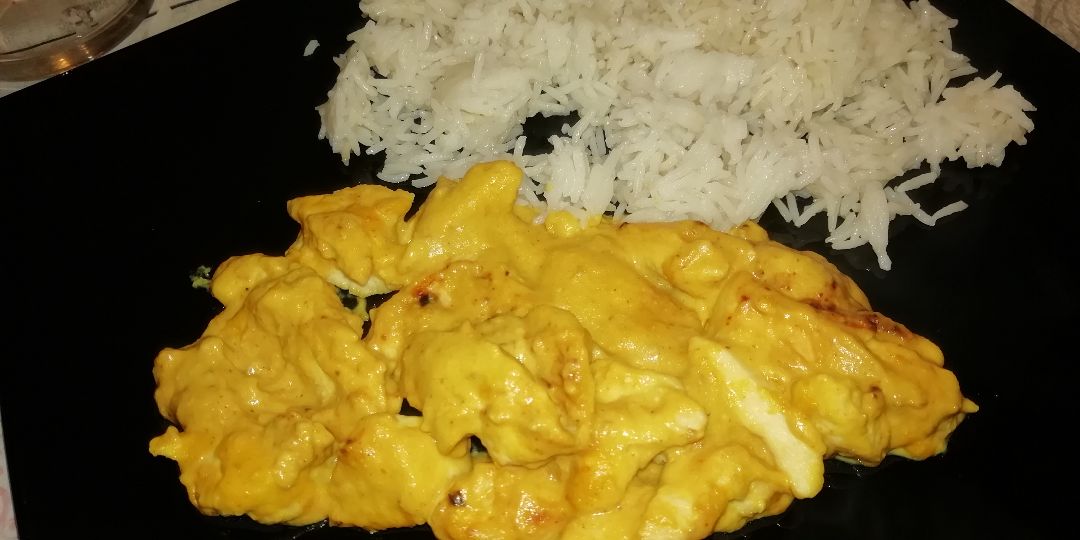 Pollo al curry Pollo al curry