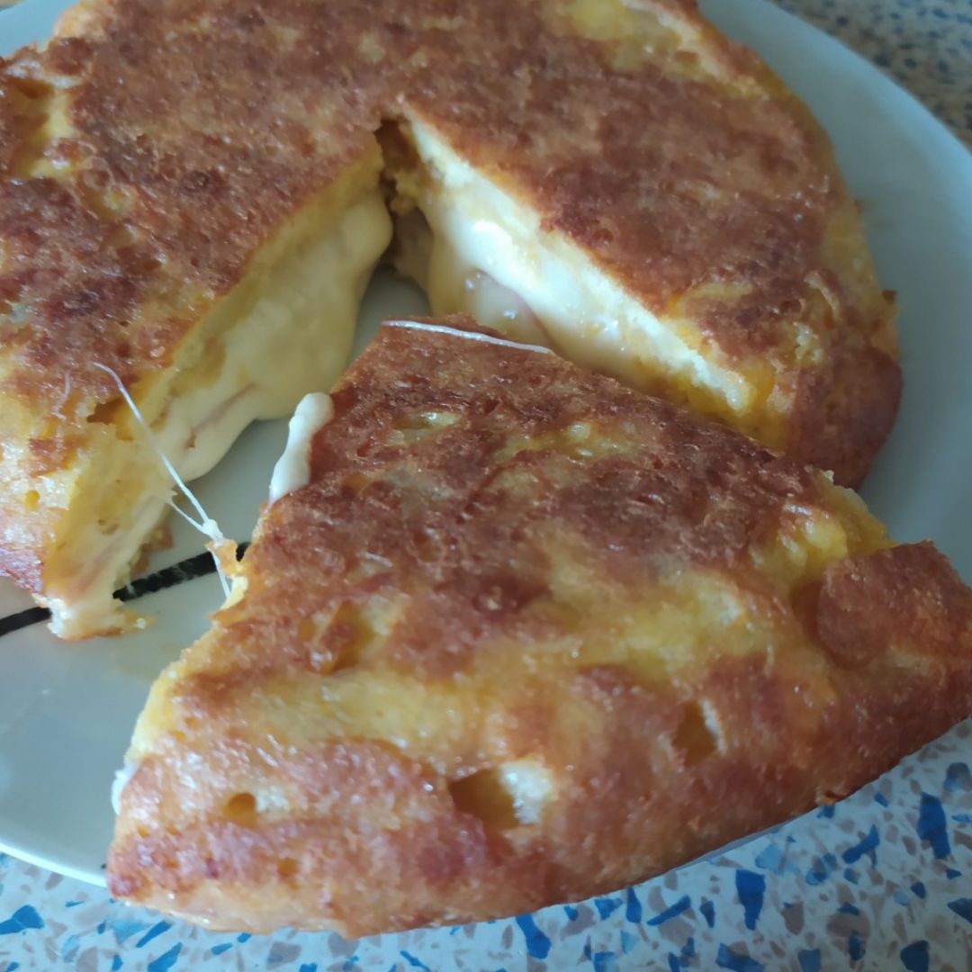 Tortilla de patatas mixta Tortilla de patatas mixta