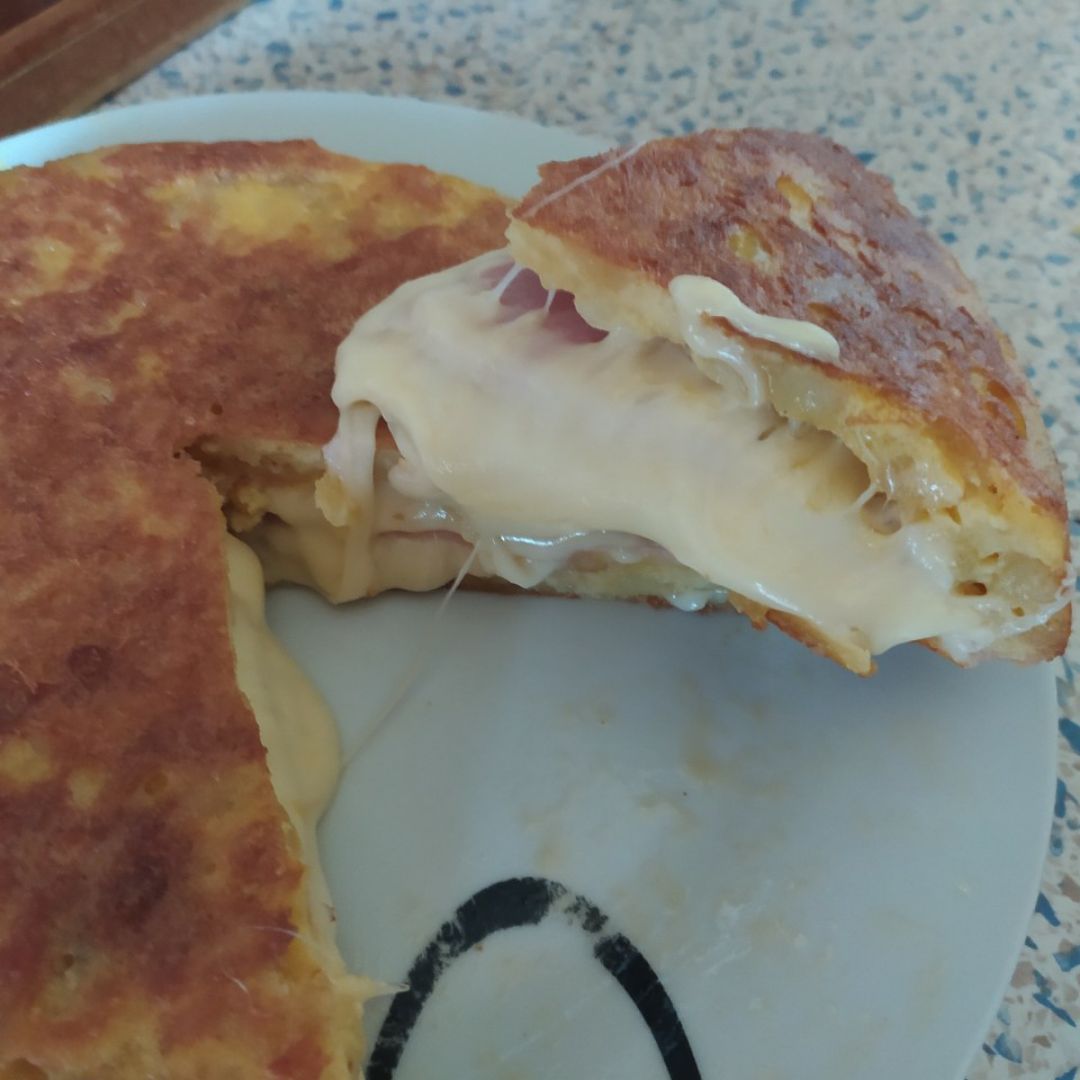 Tortilla de patatas mixta Paso 4 Tortilla de patatas mixta Paso 4