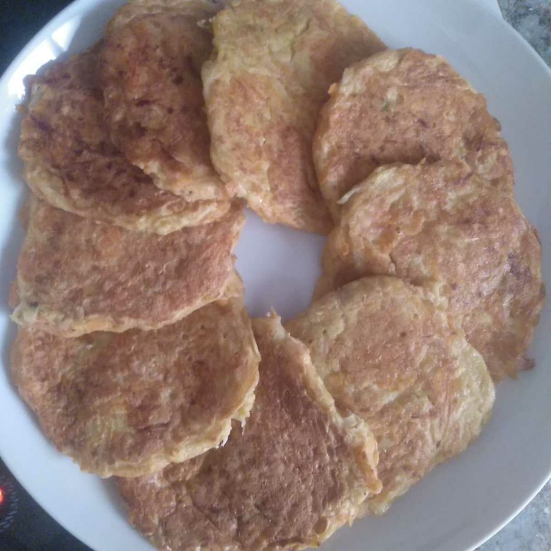 Tortitas vegetales Tortitas vegetales