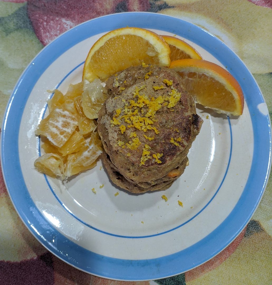 Tortitas de naranja Tortitas de naranja