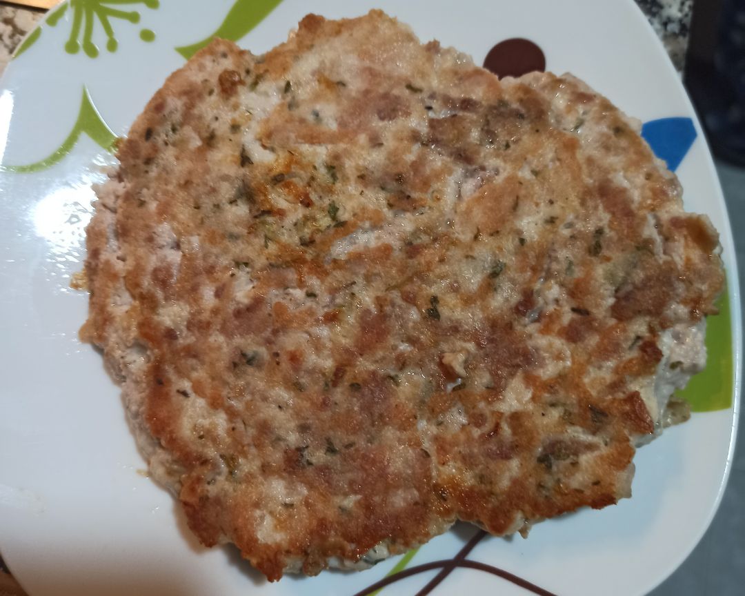 Hamburguesa 🍔 de pollo 🐥 Paso 1 Hamburguesa 🍔 de pollo 🐥 Paso 1