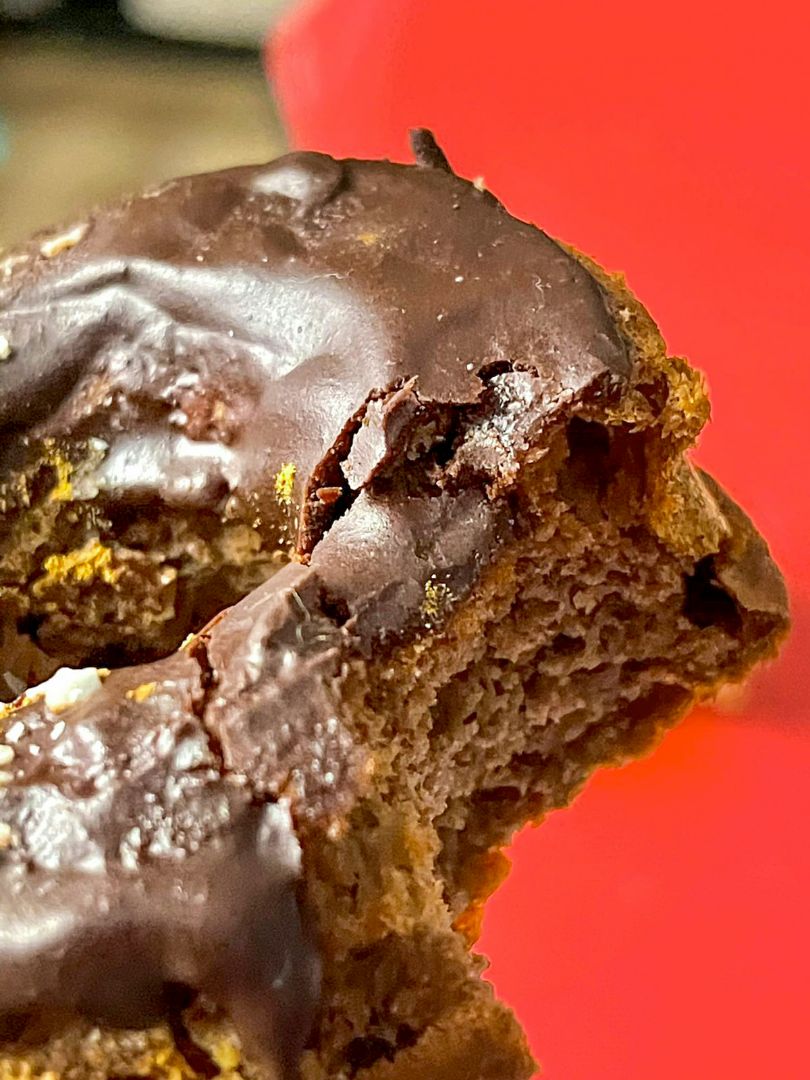 Donuts de Cacao, calabaza y manzanaStep 0