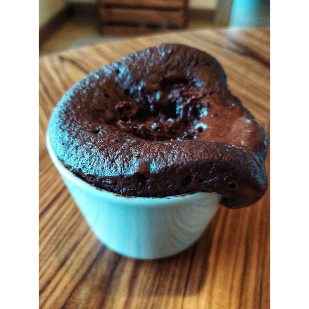 Mugcake choco-plátano