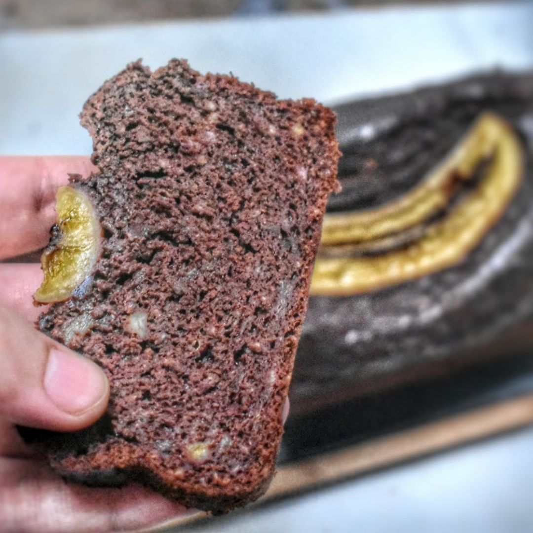 Pan de plátano y chocolate Paso 5 Pan de plátano y chocolate Paso 5