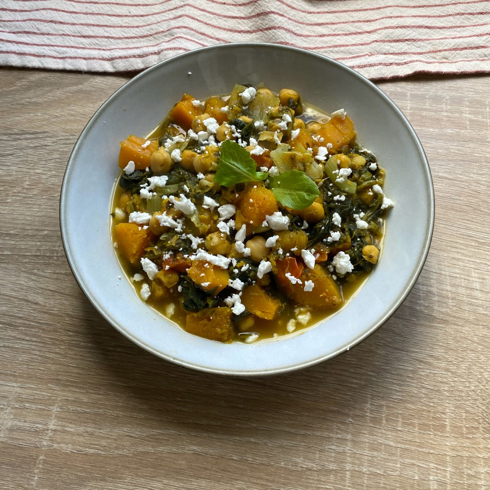 Cazuela de garbanzos al curry Cazuela de garbanzos al curry