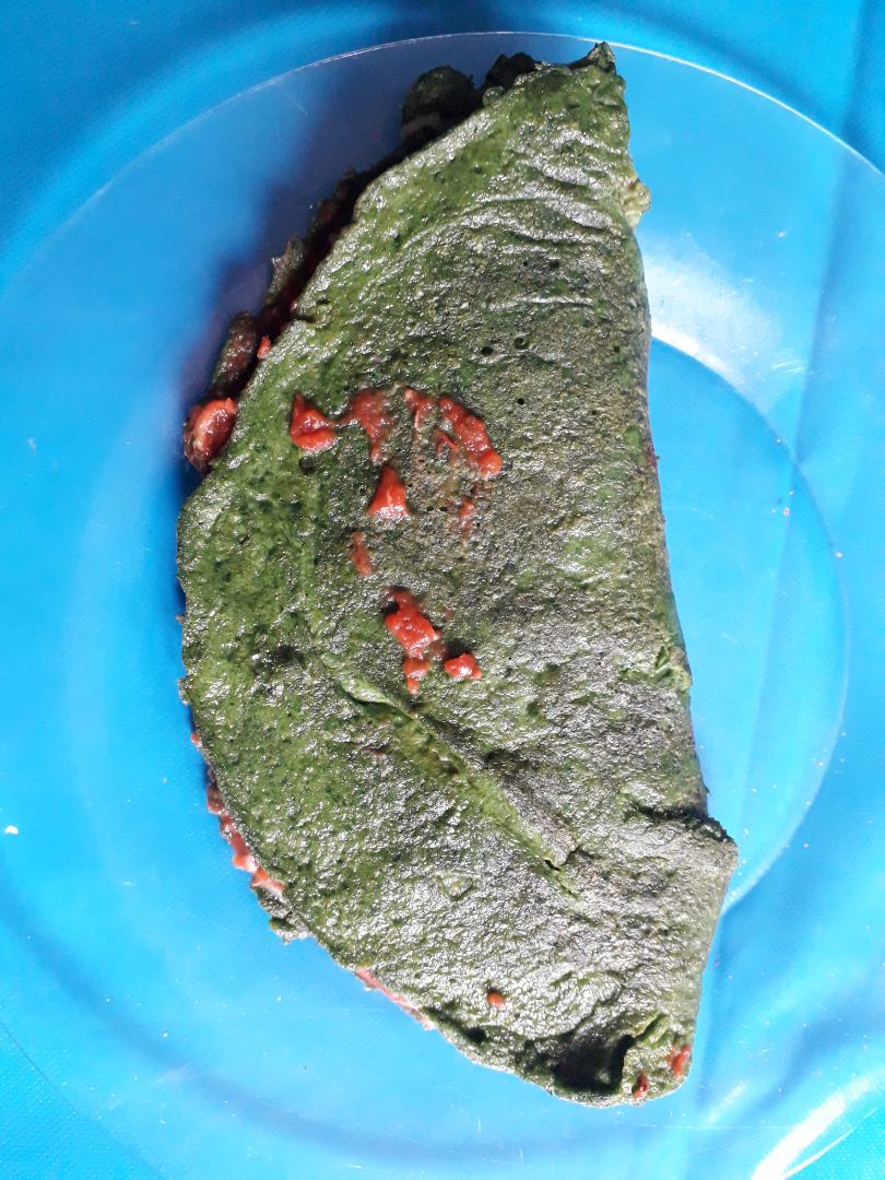 Creps de espinacas Creps de espinacas