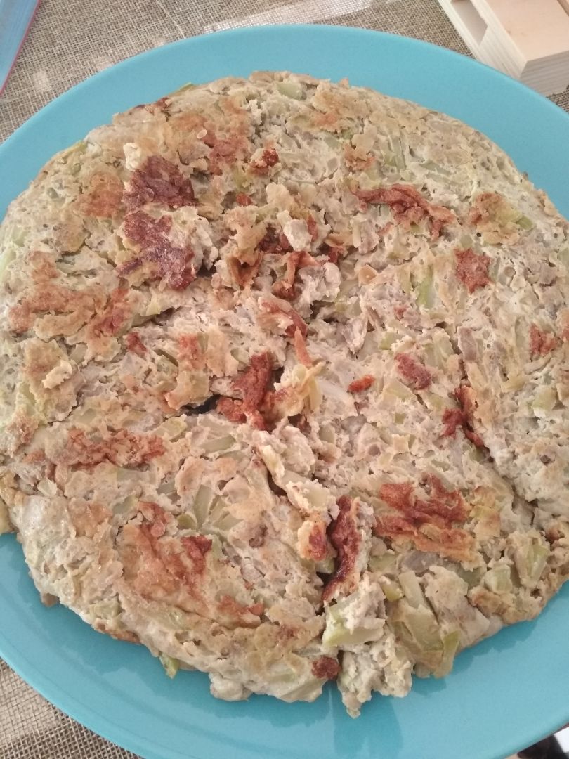 Tortilla de verduras Tortilla de verduras