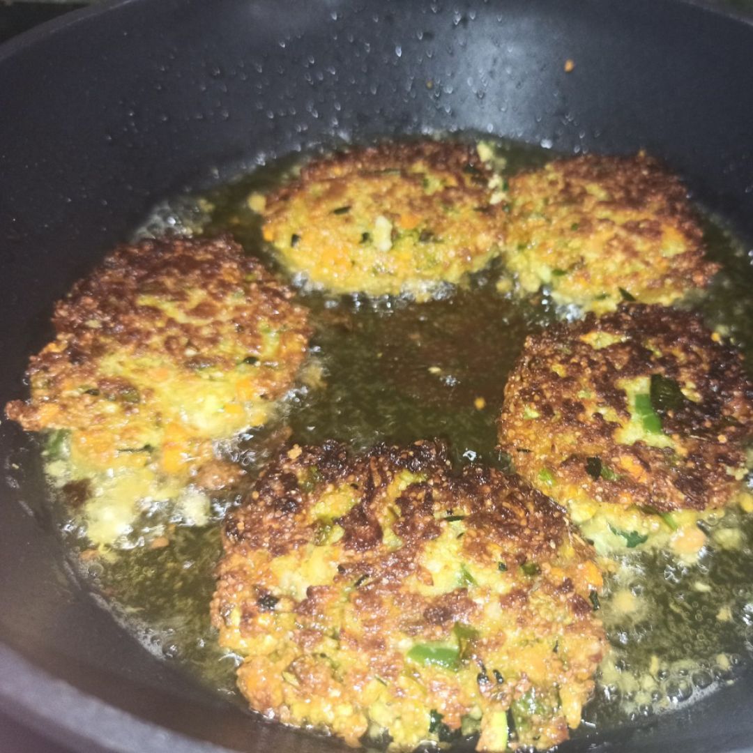 Pakoras de verduras Paso 5 Pakoras de verduras Paso 5