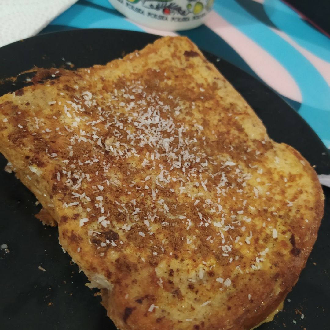 Sandwich chocolate y plátano🍌 Sandwich chocolate y plátano🍌