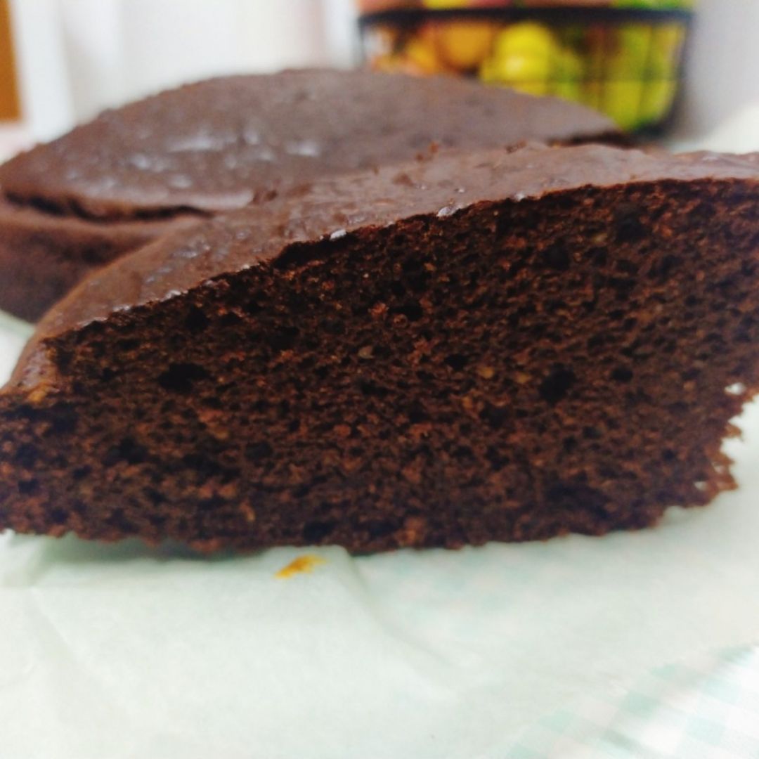Bizcocho integral de cacao Paso 4 Bizcocho integral de cacao Paso 4