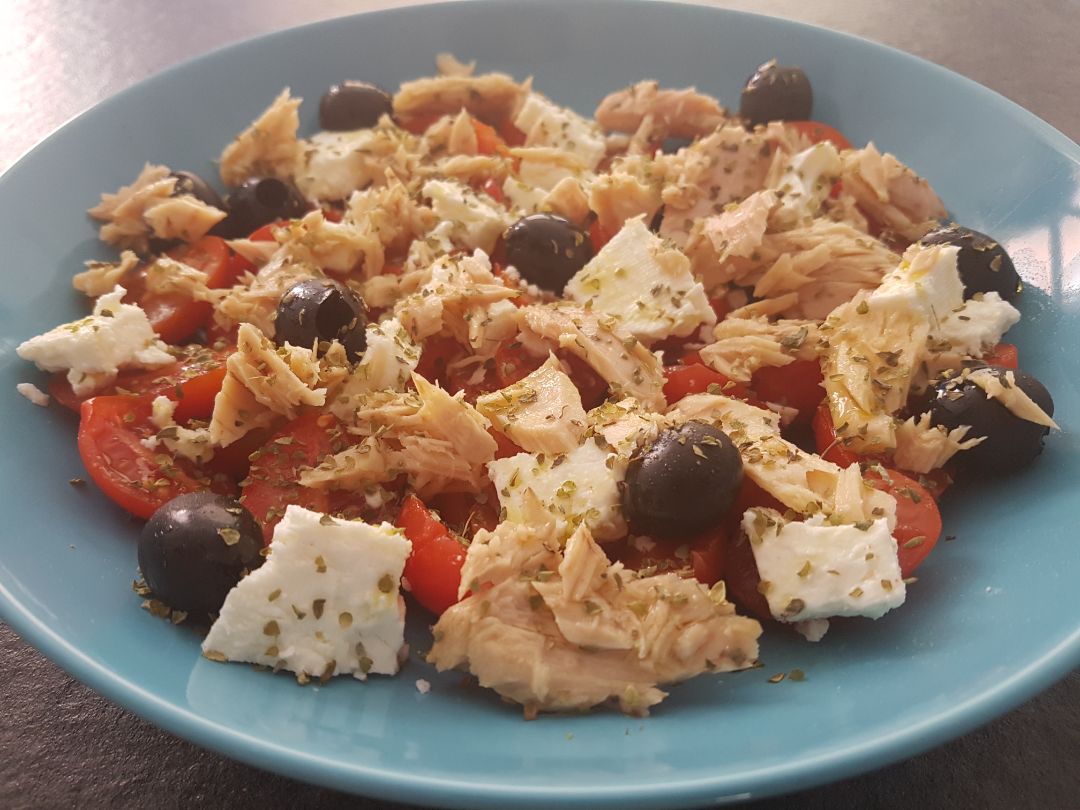 Ensalada de tomatitos cherry Ensalada de tomatitos cherry