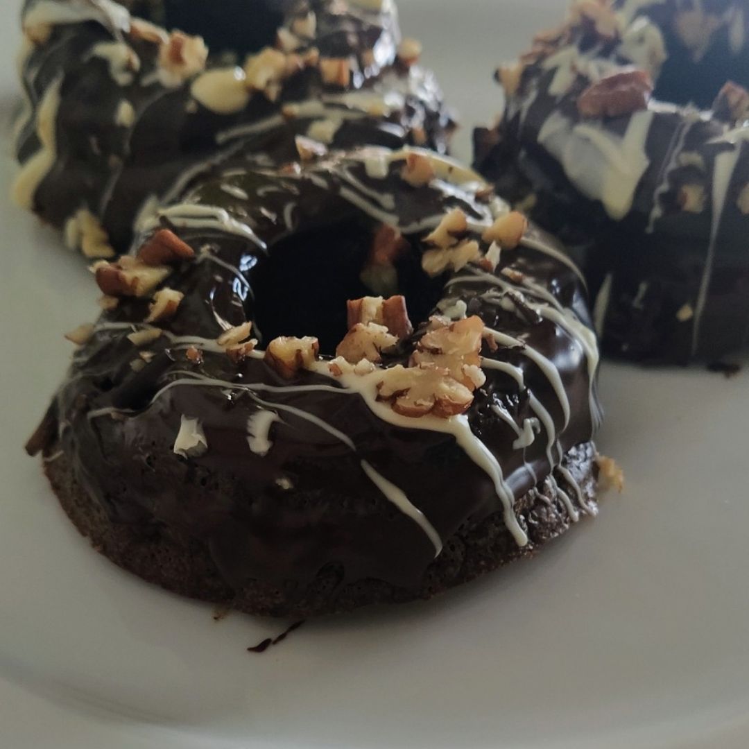 Donuts de Brownie 🍩 Paso 2