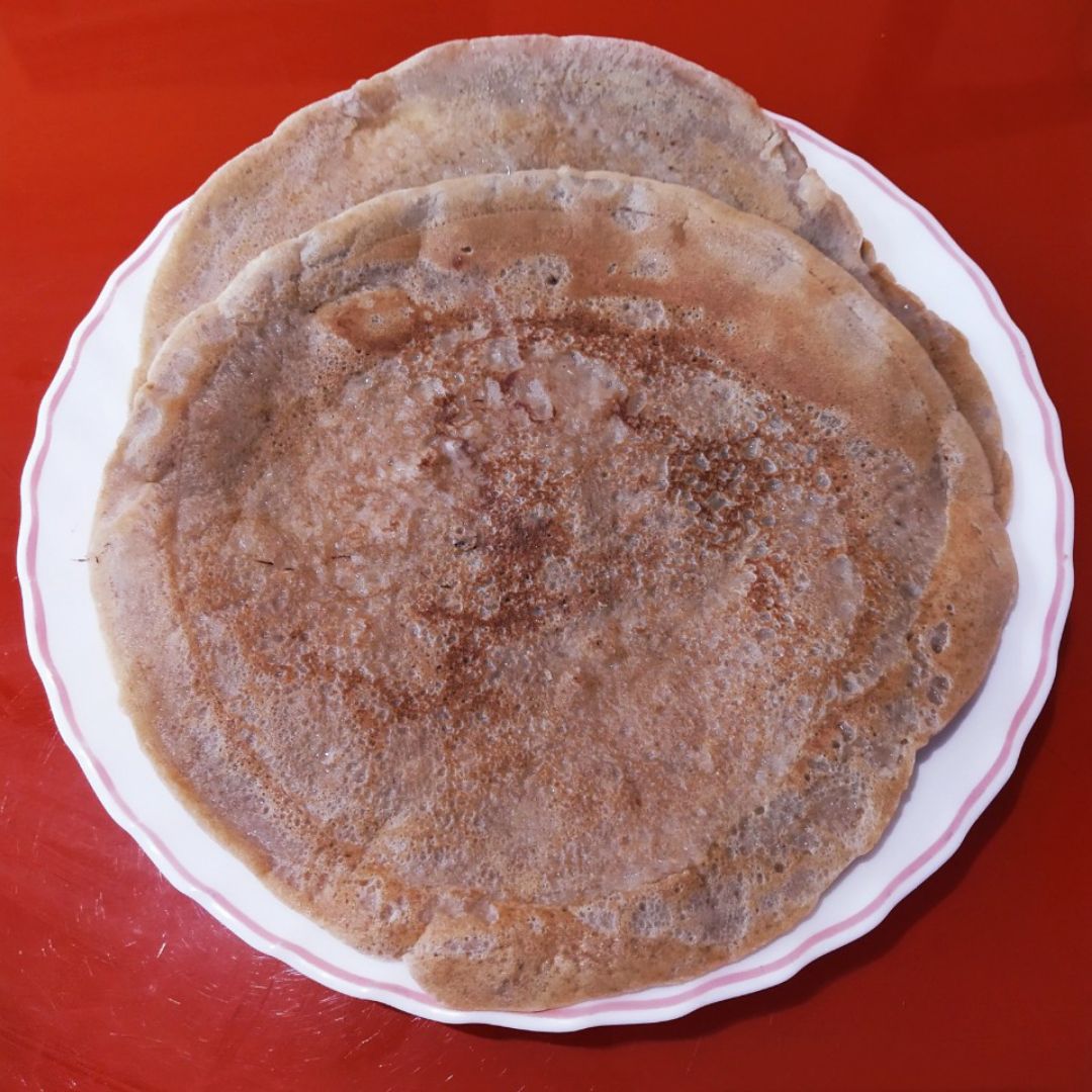 Crepes de espelta integral Crepes de espelta integral