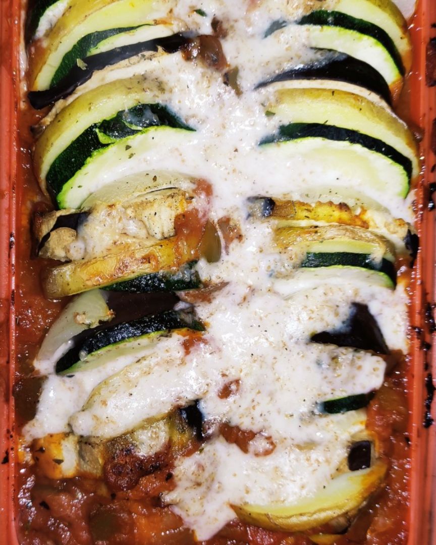 Ratatouille 🍅🍆 gratinada Ratatouille 🍅🍆 gratinada
