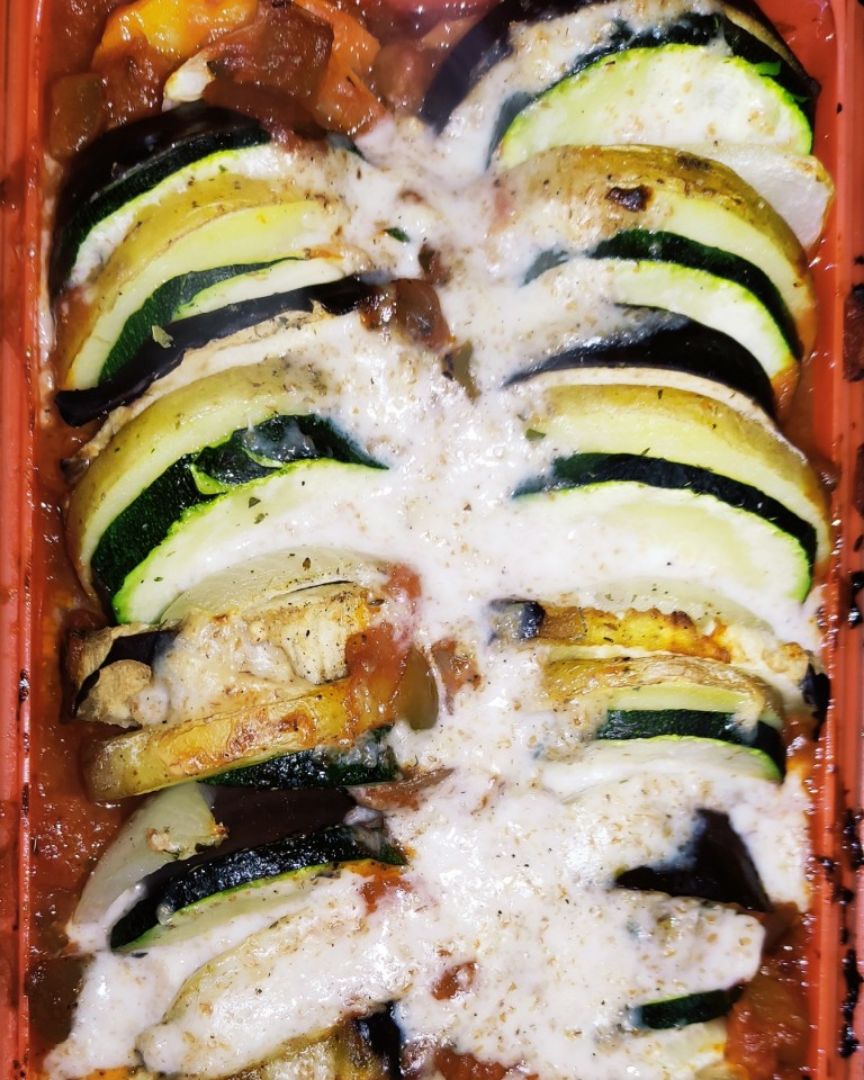 Ratatouille 🍅🍆 gratinada Paso 4 Ratatouille 🍅🍆 gratinada Paso 4