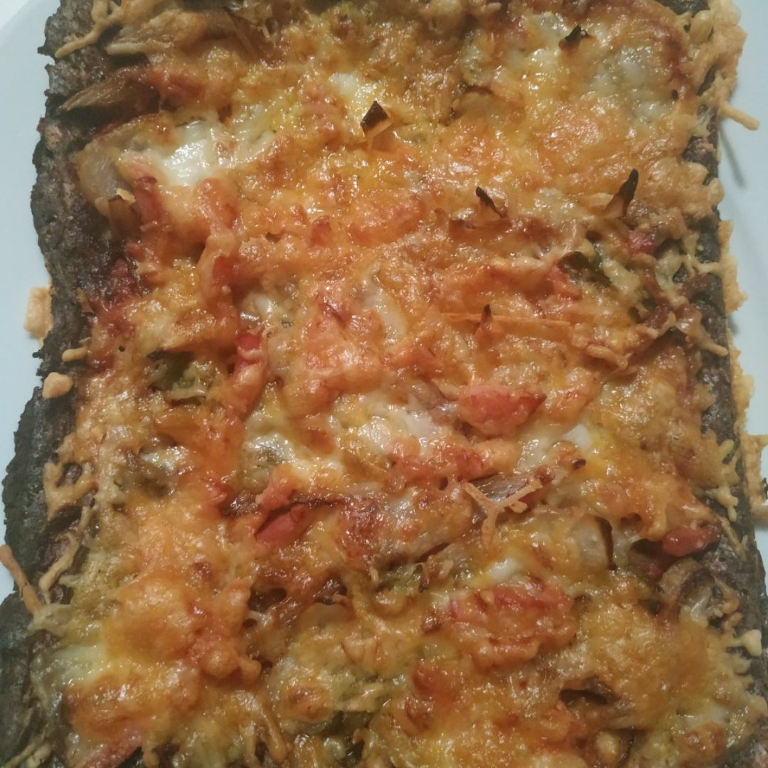 Pizza de coliflor Pizza de coliflor