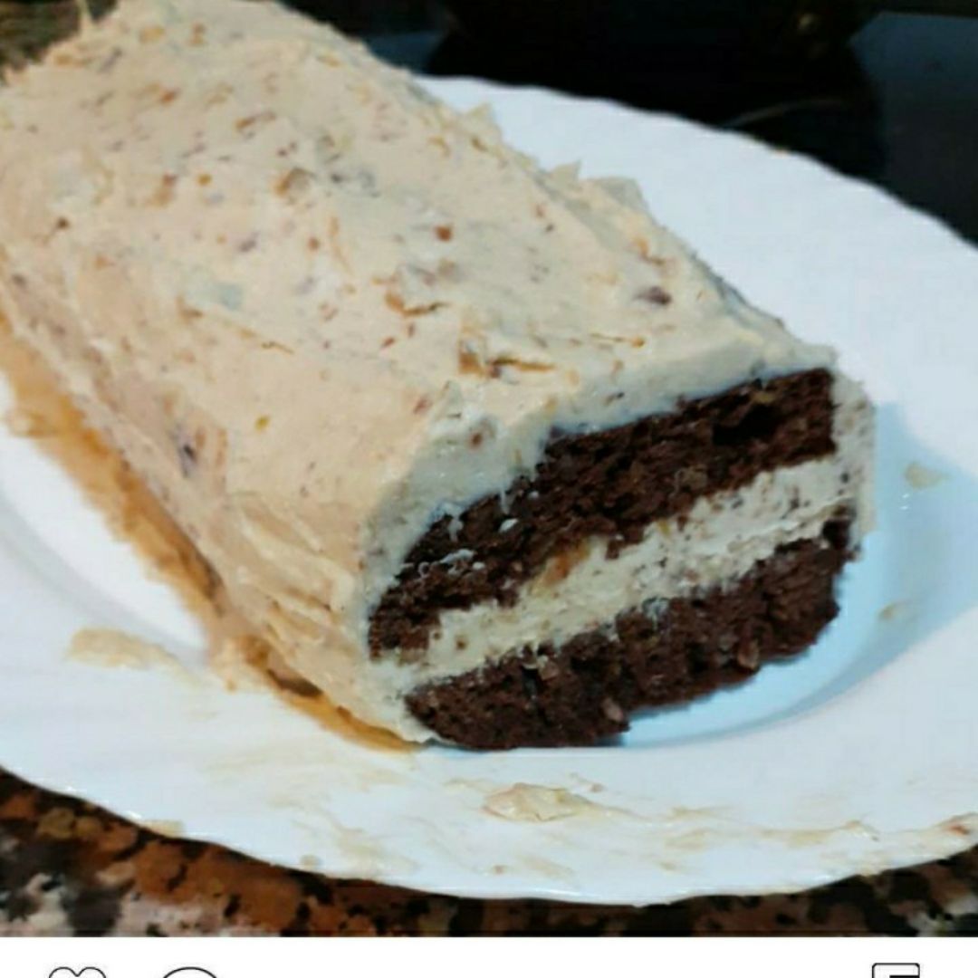 Brazo de choco y nata Brazo de choco y nata