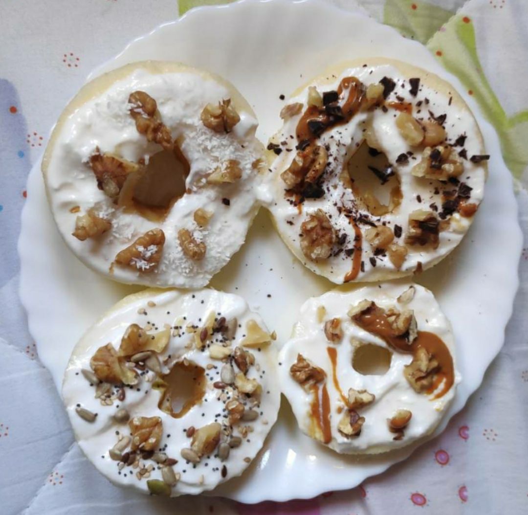 Donuts de manzana Donuts de manzana