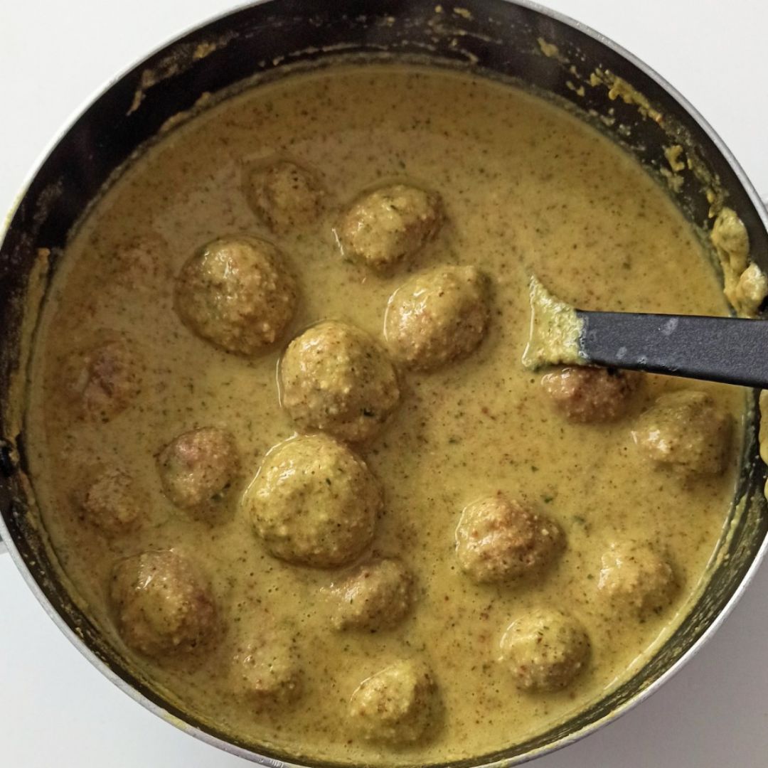 🌸ALBÓNDIGAS EN SALSA DE ALMENDRAS🌸 Paso 7